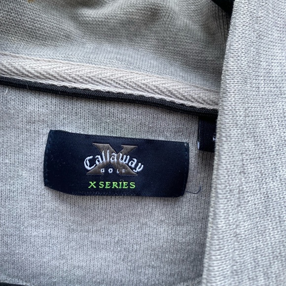 Callaway Golf X-Series Grey Pullover Jacket - Picture 4 of 11